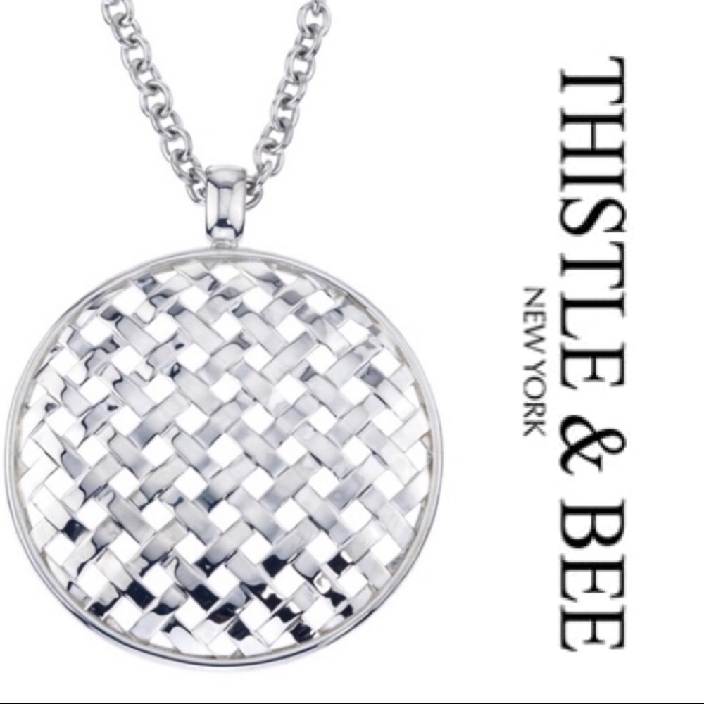 Sterling Silver Pendant, 30” chain